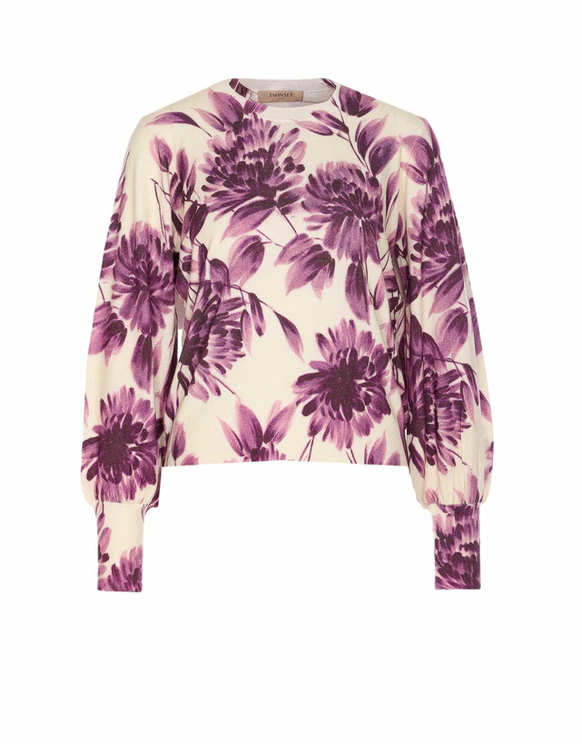 Photo: TwinSet Floral Sweater