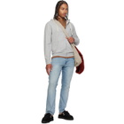 Polo Ralph Lauren Gray Fleece Zip Hoodie