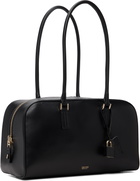 TOM FORD Black Supple Leather Zipped Small Stryke Shoulder Bag