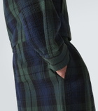 JW Anderson Checked cotton seersucker blouson jacket