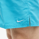 Nike Swim Men's 7" Volley Short in Chlorine Blue