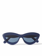 LOEWE - Curvy Cat-Eye Acetate Sunglasses
