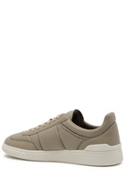 Valentino Upvillage Padded Leather Sneakers Beige