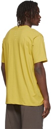 The Viridi-anne Yellow Logo Embroidery T-Shirt