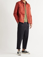 ALEX MILL - Garment-Dyed Cotton-Twill Chore Jacket - Red