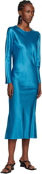 Baserange Blue Dydine Maxi Dress