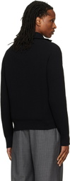 Studio Nicholson Black Oran Cardigan