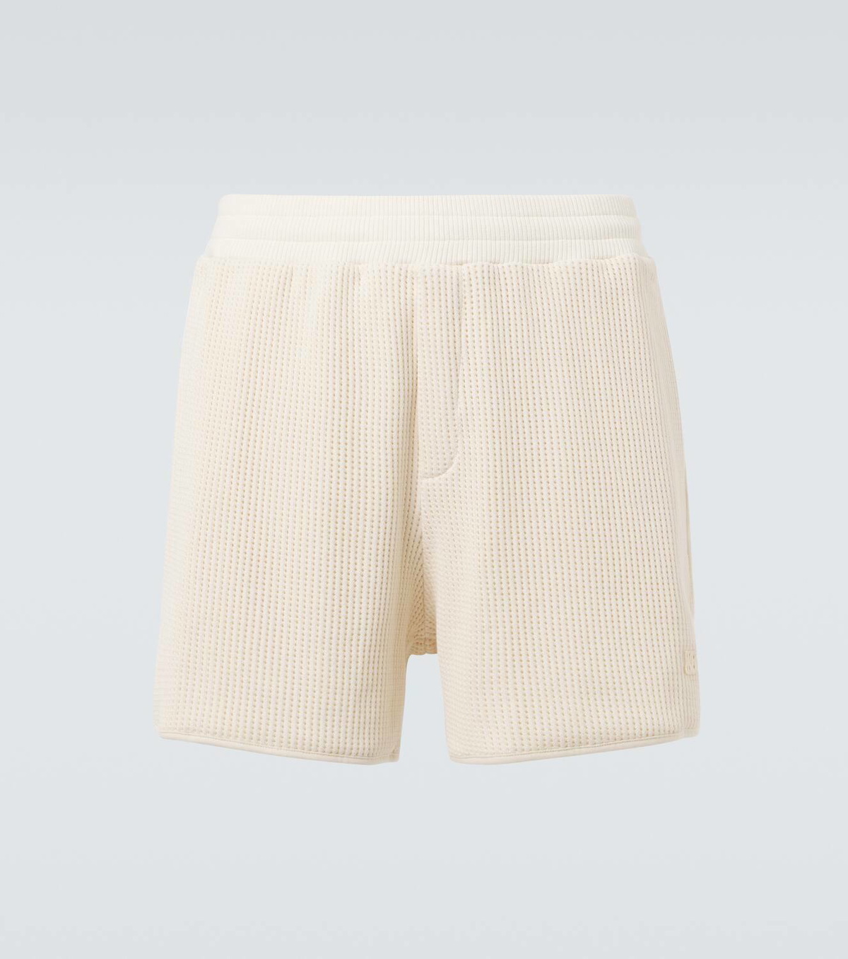 Wales Bonner Song cotton jersey mesh shorts