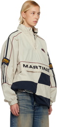 Martine Rose Beige Hockey Pullover Jacket