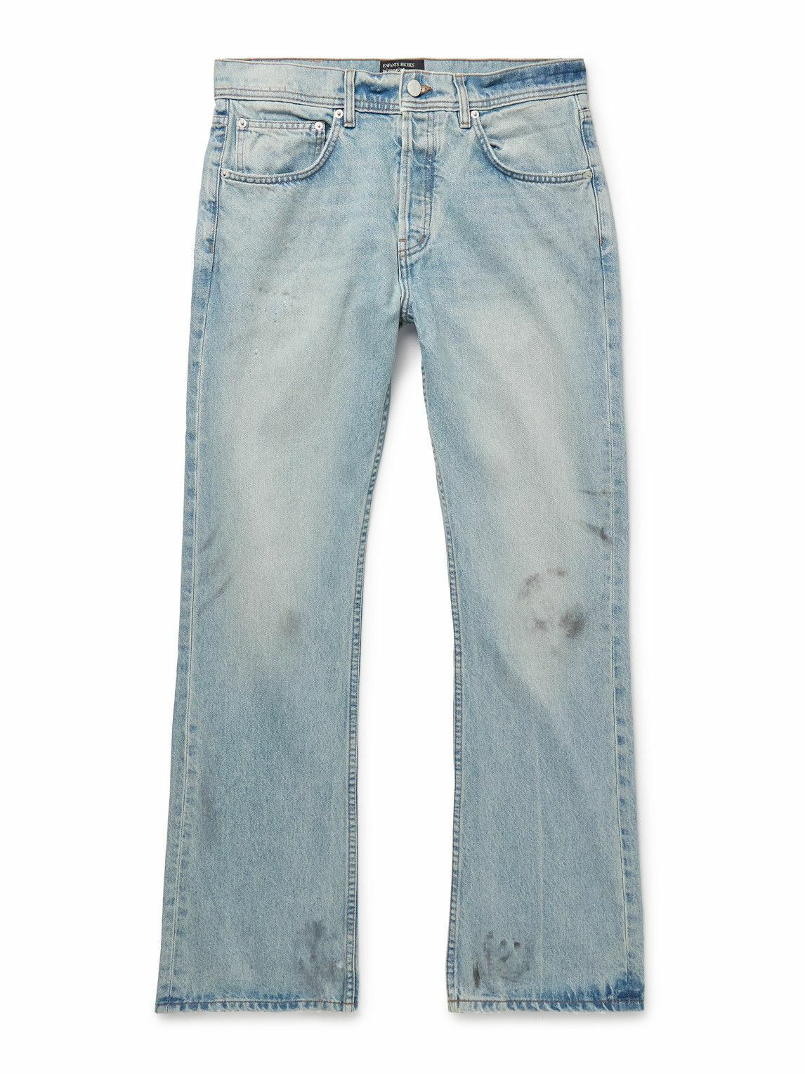 Enfants Riches Déprimés - Straight-Leg Distressed Patchwork Jeans