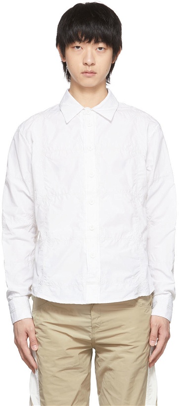Photo: Kusikohc SSENSE Exclusive White Polyester Shirt
