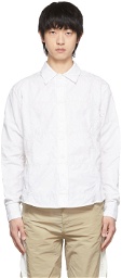 Kusikohc SSENSE Exclusive White Polyester Shirt