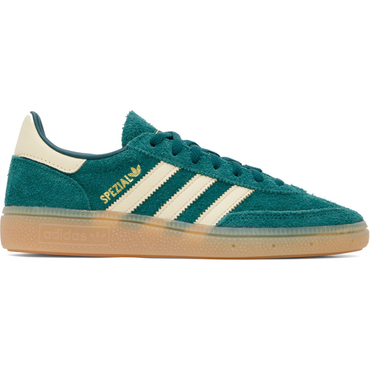 Photo: adidas Originals Green Handball Spezial Sneakers