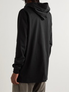 Rick Owens - Cotton-Jersey Hoodie - Black