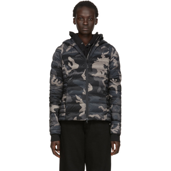 Photo: Canada Goose Black Black Label Down Camo Brookvale Hoodie