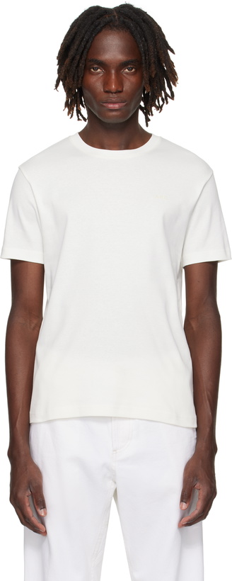 Photo: A.P.C. Off-White Lewis T-shirt