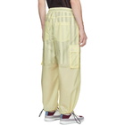 Sunnei Yellow Double Cargo Pants