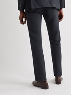 Etro - Slim-Fit Linen Suit Trousers - Blue