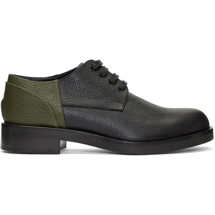 Photo: Marni Black and Green Colorblocked Derbys
