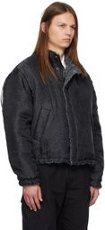 KOZABURO Black Transparent Down Jacket