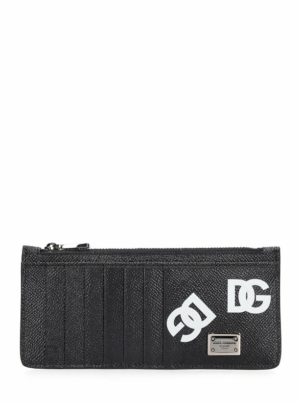 Photo: DOLCE & GABBANA - Logo Leather Card Holder