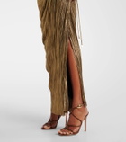 Maria Lucia Hohan Amisha cutout silk tulle corset gown