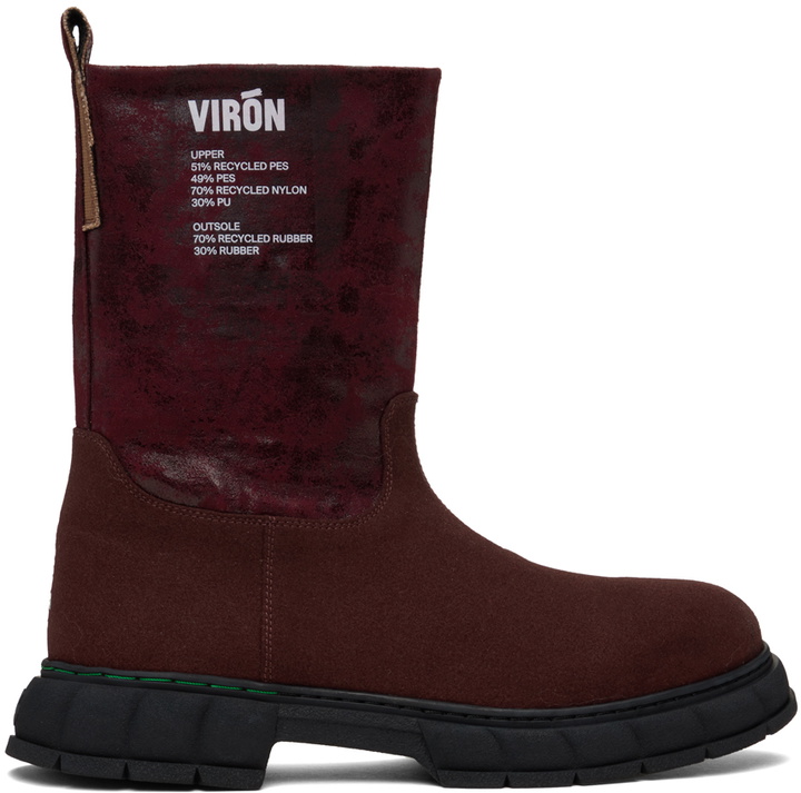 Photo: Virón Burgundy Courage Boots