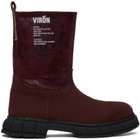 Virón Burgundy Courage Boots