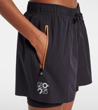 Loewe x On running shorts
