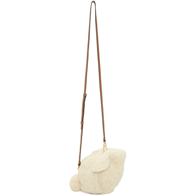 Loewe bunny discount bag shearling