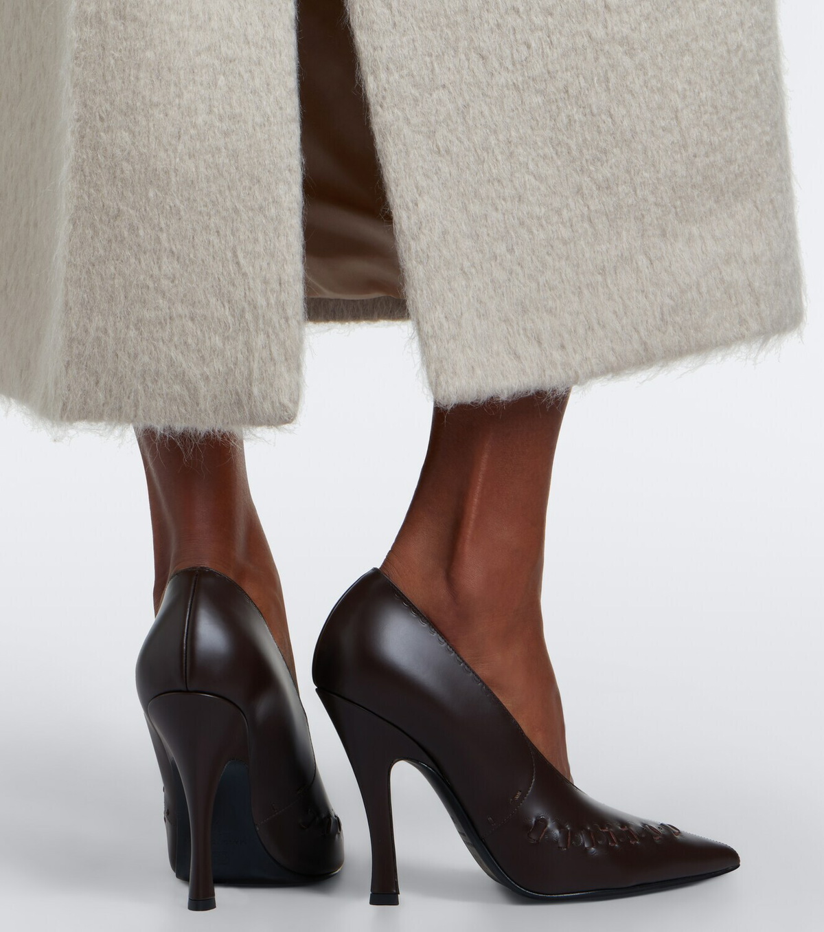 Magda Butrym Zakopane leather pumps
