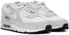 Nike Gray & Off-White Max 90 GTX Sneakers