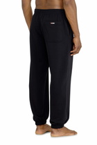 Diesel Sweatpants in peached cotton blend - Pants Mens in Black