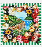 Dolce&Gabbana Portofino printed silk twill scarf