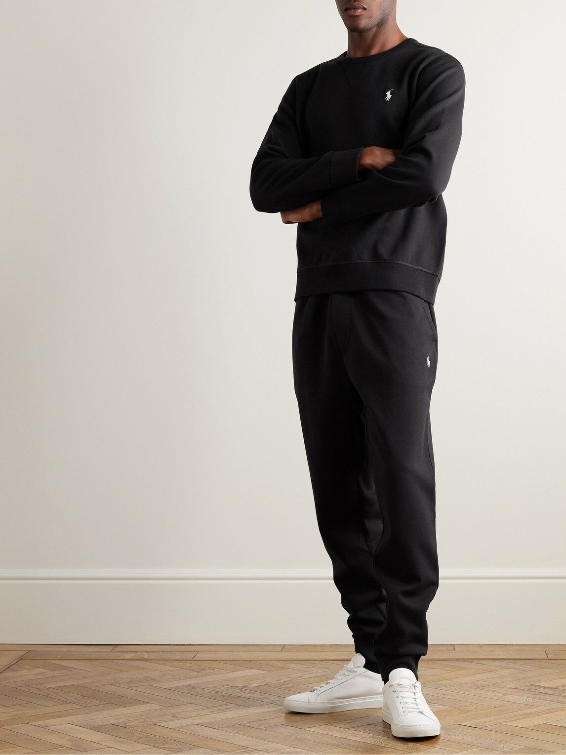 Polo Ralph Lauren - Slim-Fit Tapered Jersey Sweatpants - Black