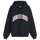 ANNIE HOOD Men's College Arch Hoodie in Navy