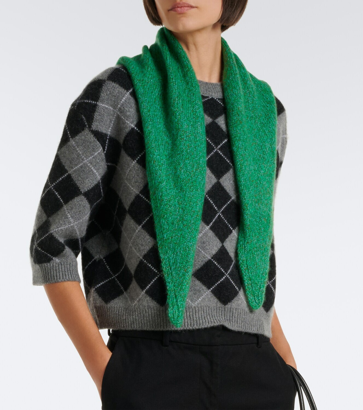Arch4 Karlie argyle cashmere sweater