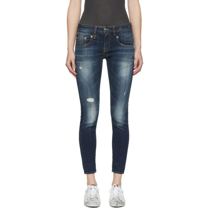 Photo: R13 Blue Boy Skinny Jeans