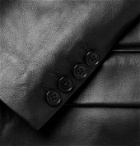 Vetements - Oversized Leather Blazer - Black