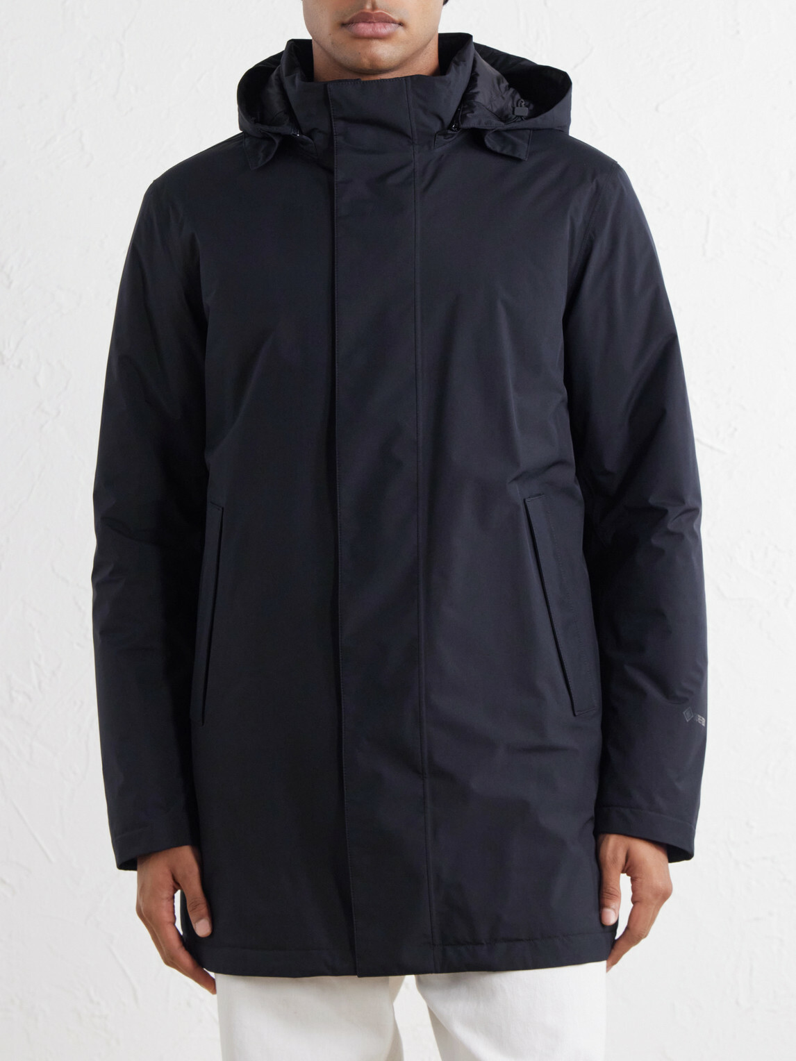 Herno - Shell Hooded Down Parka - Black