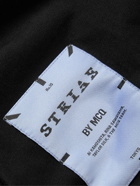 MCQ - Striae Logo-Appliquéd Printed Cotton-Jersey T-Shirt - Black