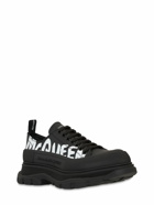 ALEXANDER MCQUEEN - Tread Slick Leather Sneakers