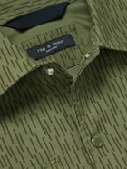 Rag & Bone - Flight Printed Cotton-Canvas Overshirt - Green