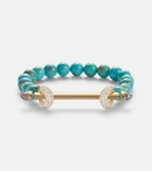 Ananya Chakra 18kt gold bracelet with gemstones