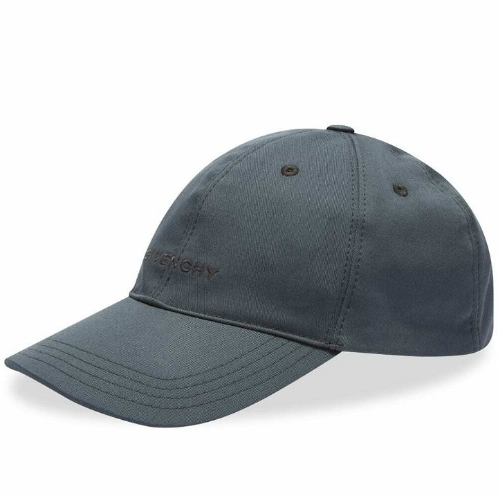 Photo: Givenchy Men's Embroidered Logo Cap in Dark Blue