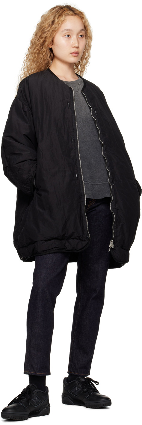 Visvim Black Reversible Down Coat