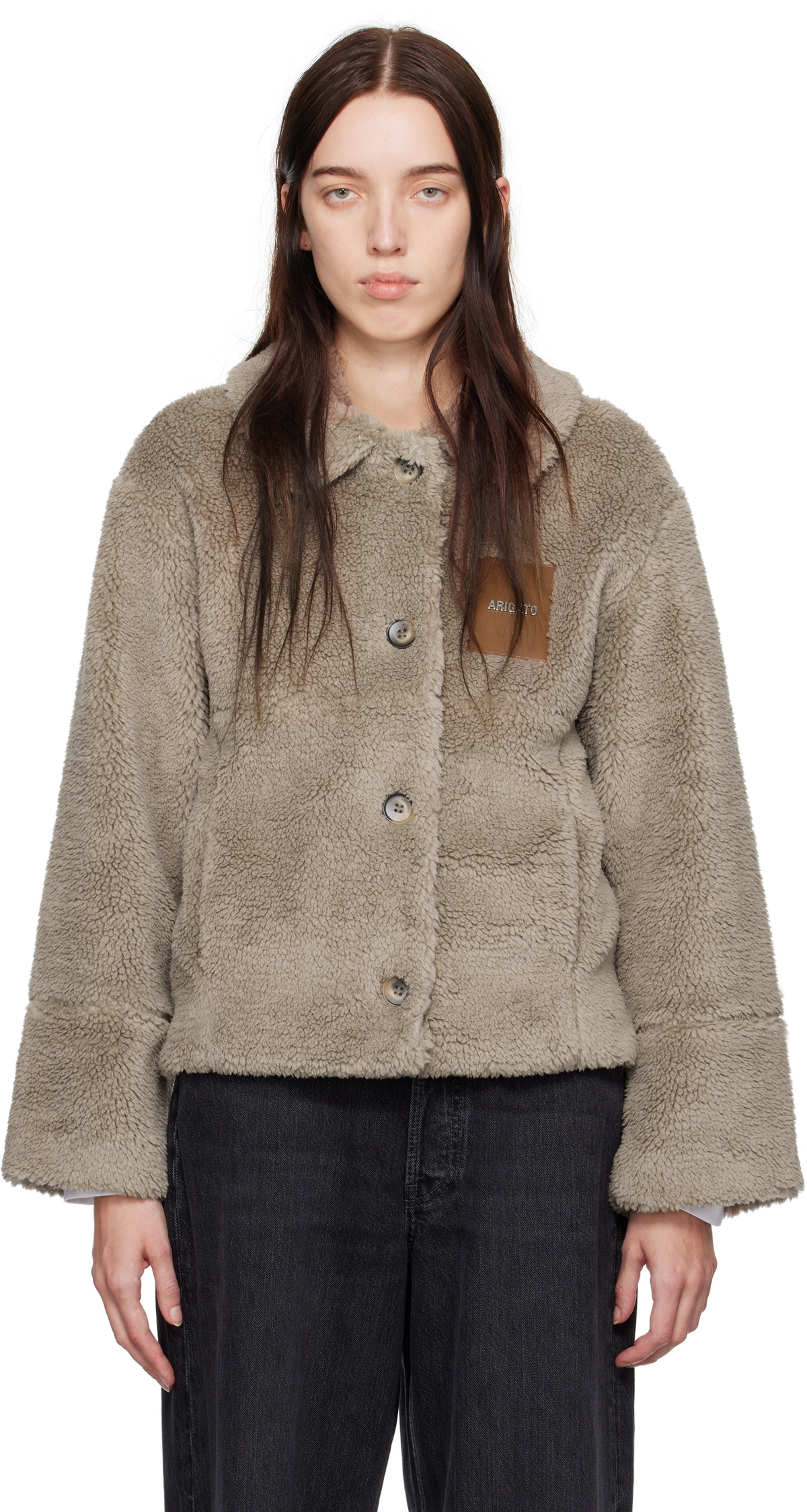 【関税込み】Axel Arigato ベージュ Ava ジャケット Axel Arigato Beige Ava Jacket Axel Arigato