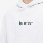 Butter Goods Men's Leaf Classic Logo Hoody in Ash Grey