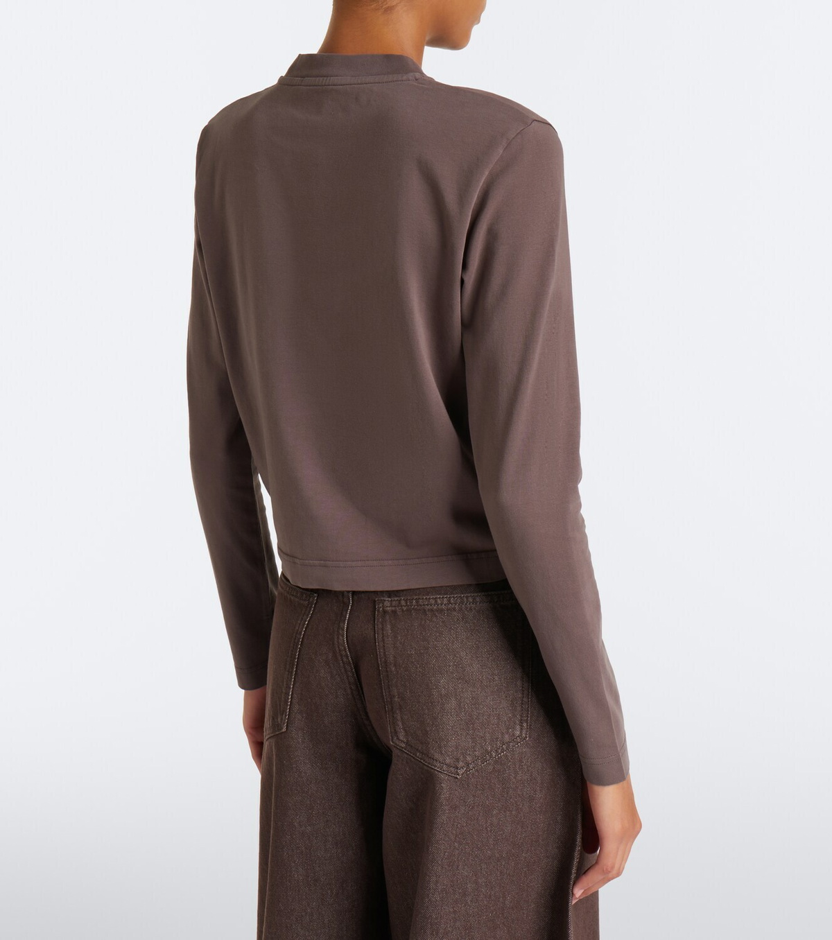 Jacquemus Gros Grain cotton-blend jersey T-shirt
