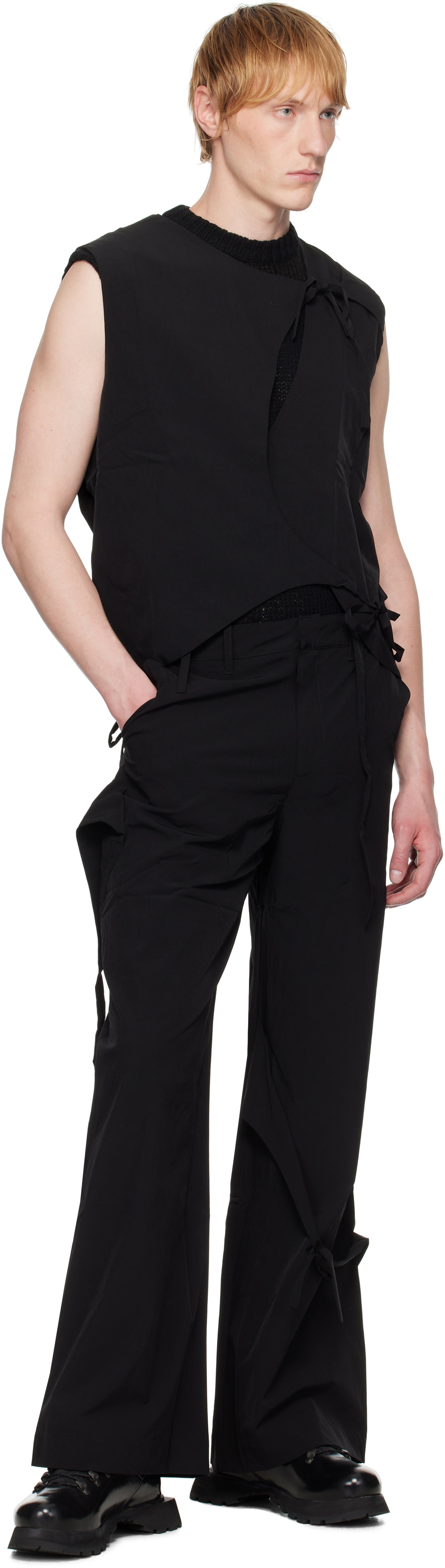 HELIOT EMIL Black Lavic Vest